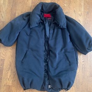 Moncler Gamme Rouge satin dawn coat